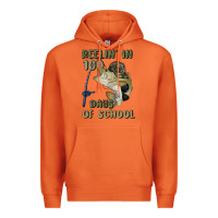 Carrot reelin' in 100 days of school Premium Hoodie - MaliasSmallBusiness