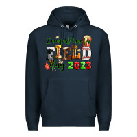 Navy I am just here for field day 2023 Premium Hoodie - AdoDesignShop