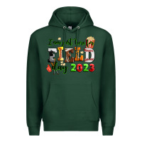Sports Green I am just here for field day 2023 Premium Hoodie - AdoDesignShop
