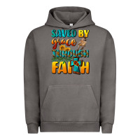 Pigment Tornado saved by grace through faith Urban Hoodie - NancyCooperArtShop