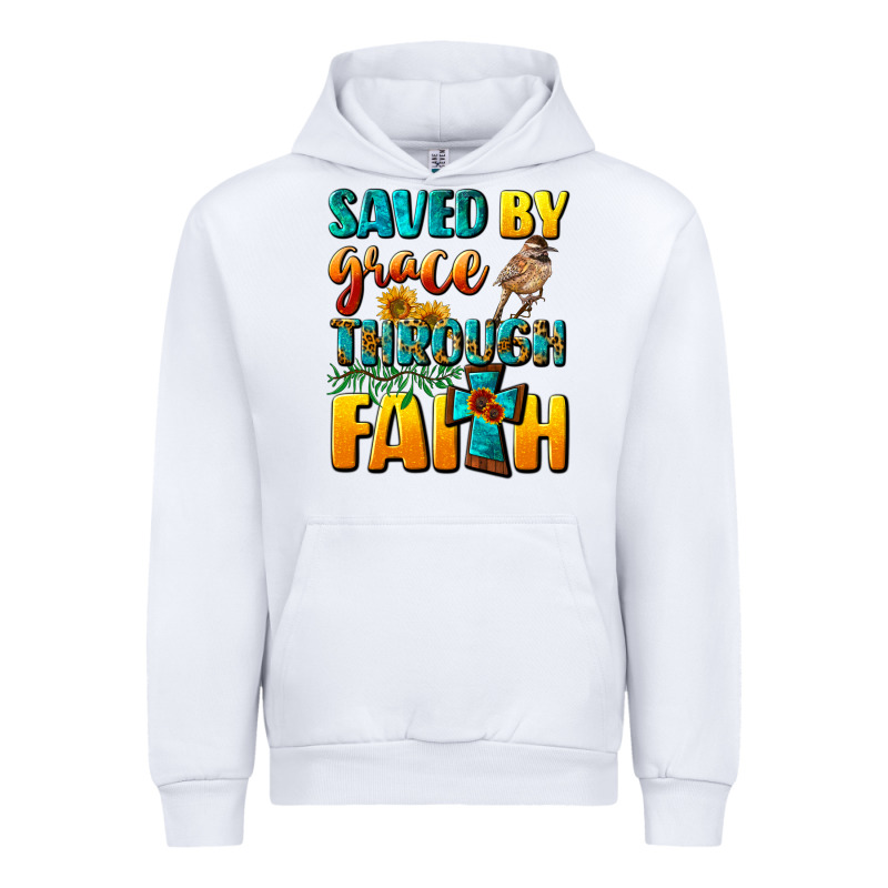 Saved By Grace Through Faith Urban Hoodie by NancyCooperArtShop | Teevron