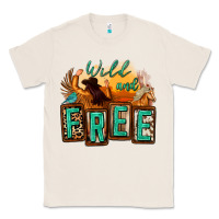 Natural wild and free cowgirl horse desert Classic Tee - Zillion Design Studio