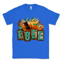 True Royal wild and free cowgirl horse desert Classic Tee - Zillion Design Studio