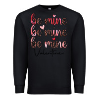 Black be mine valentine Premium Sweatshirt - JahusDesignShop