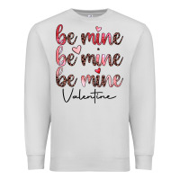 Dove Grey be mine valentine Premium Sweatshirt - JahusDesignShop