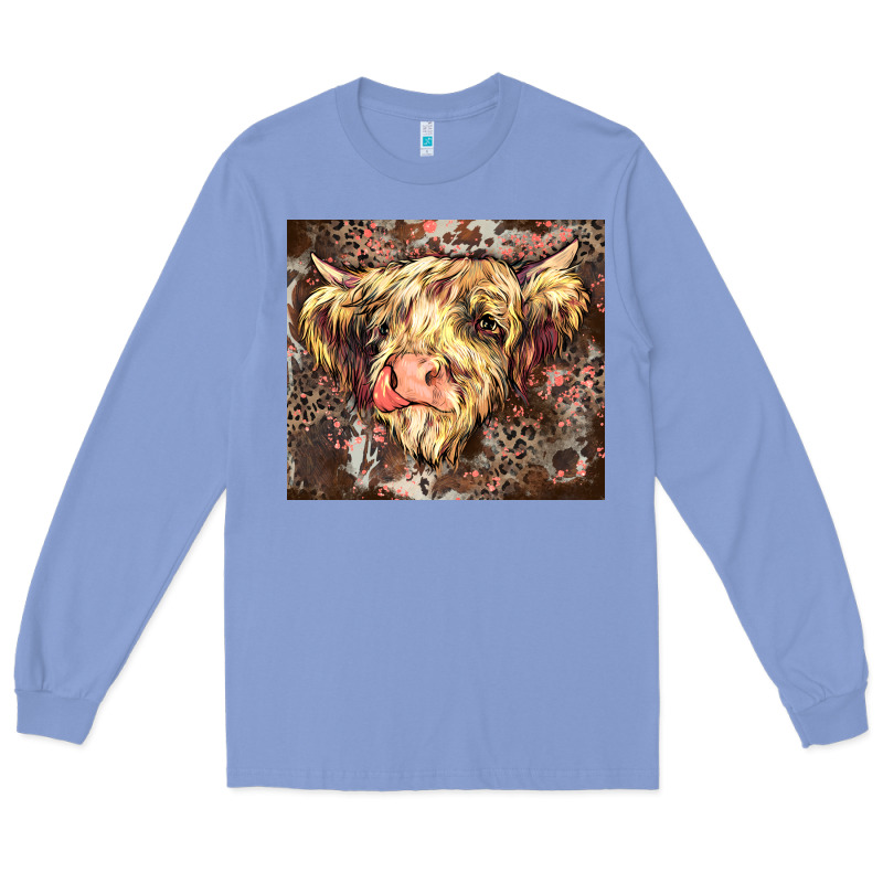 Leopard Cow Long Sleeve Tee by Zillion Design Studio | Teevron