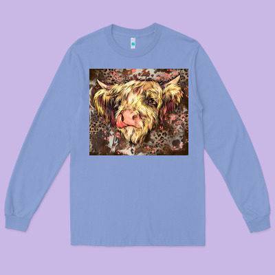 Leopard Cow Long Sleeve Tee Designed By Zillion Design Studio