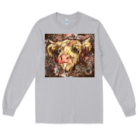 Moon Dust leopard cow Long Sleeve Tee - Zillion Design Studio