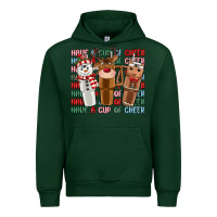 Forest Green have a cup of cheer Urban Hoodie - MaliasSmallBusiness