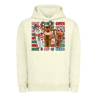 Pigment Pistachio have a cup of cheer Urban Hoodie - MaliasSmallBusiness
