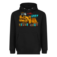 Black a little dirt never hurt Heavyweight Hoodie - AdoDesignShop