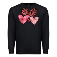 Black hearts Premium Sweatshirt - JahusDesignShop