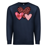 Navy hearts Premium Sweatshirt - JahusDesignShop
