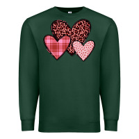 Sports Green hearts Premium Sweatshirt - JahusDesignShop