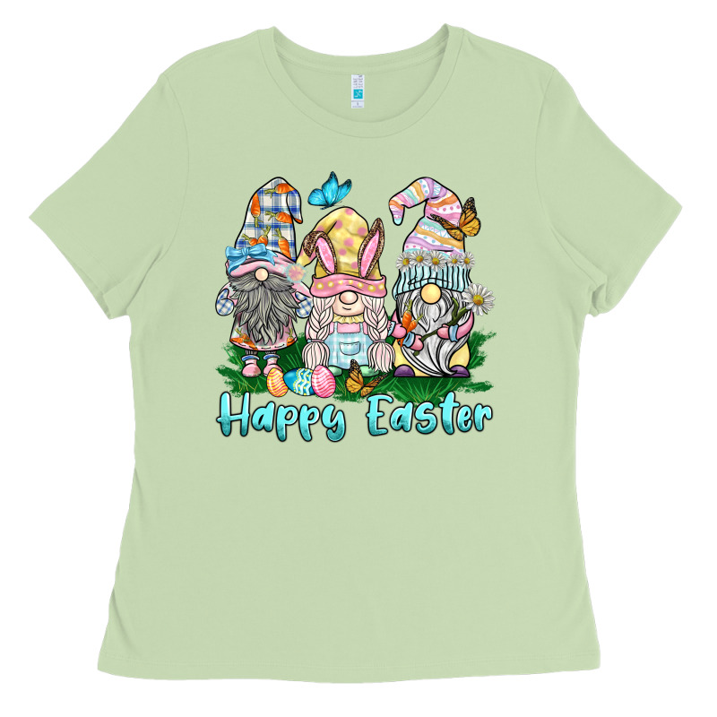 Happy Easter Gnome Ladies Tee by BarkalooDesign | Teevron