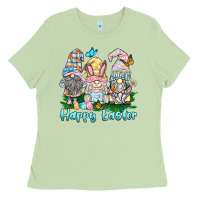 Matcha happy easter gnome Ladies Tee - BarkalooDesign
