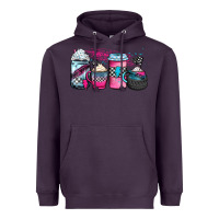 Plum racing coffee cups Heavyweight Hoodie - JahusDesignShop