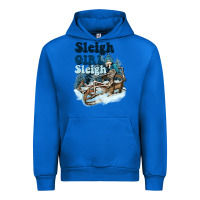 Cobalt sleigh girl sleigh skeleton Urban Hoodie - NancyCooperArtShop