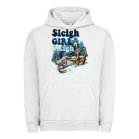 Pigment Lunar Rock sleigh girl sleigh skeleton Urban Hoodie - NancyCooperArtShop