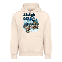 Sandshell sleigh girl sleigh skeleton Urban Hoodie - NancyCooperArtShop