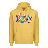 Antique Gold love easter Premium Hoodie - MaliasSmallBusiness