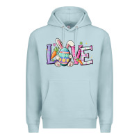 Blue Mist love easter Premium Hoodie - MaliasSmallBusiness