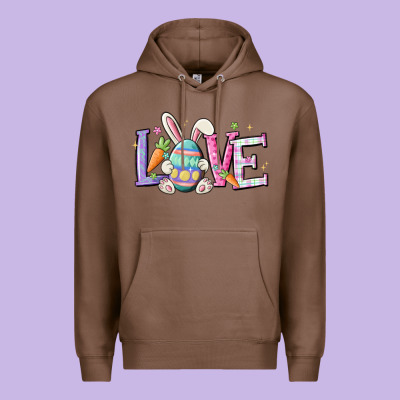 Love Easter Premium Hoodie Designed By Maliassmallbusiness