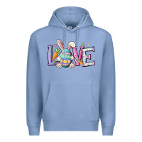Colony Blue love easter Premium Hoodie - MaliasSmallBusiness