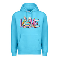Ocean Blue love easter Premium Hoodie - MaliasSmallBusiness