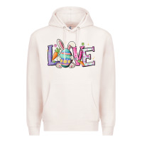 Pale Pink love easter Premium Hoodie - MaliasSmallBusiness
