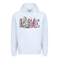 White love easter Premium Hoodie - MaliasSmallBusiness