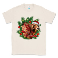 Natural merry Christmas brahman bull Classic Tee - RanaPortraitStore