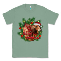 Sage merry Christmas brahman bull Classic Tee - RanaPortraitStore