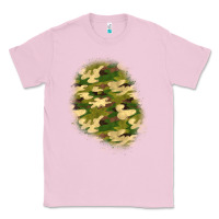 Bubblegum Pink camouflage patch 3 Classic Tee - BundleAndBundleShop