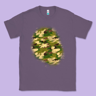 Camouflage Patch 3 Classic Tee Designed By Bundleandbundleshop