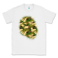 White camouflage patch 3 Classic Tee - BundleAndBundleShop