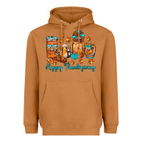Meerkat happy thanksgiving coffee Heavyweight Hoodie - JahusDesignShop