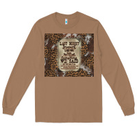 Toasted Coconut last night we let the liquoe talik Long Sleeve Tee - Zillion Design Studio