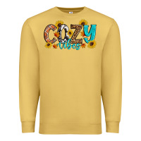 Antique Gold Cozy Vibes Fall Sunflowers Premium Sweatshirt - Artiststas