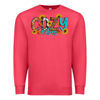 Cardinal Cozy Vibes Fall Sunflowers Premium Sweatshirt - Artiststas