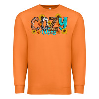 Carrot Cozy Vibes Fall Sunflowers Premium Sweatshirt - Artiststas