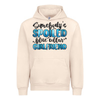 Sandshell somebodys spoiled blue collar girlfriend Urban Hoodie - MaliasSmallBusiness