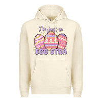 Sandshell i'm just so egg stra Premium Hoodie - MaliasSmallBusiness