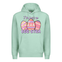 Seafoam i'm just so egg stra Premium Hoodie - MaliasSmallBusiness