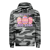Slate Camo i'm just so egg stra Premium Hoodie - MaliasSmallBusiness