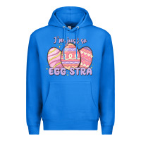 True Royal i'm just so egg stra Premium Hoodie - MaliasSmallBusiness