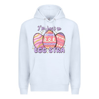 White i'm just so egg stra Premium Hoodie - MaliasSmallBusiness