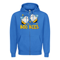 True Royal Boo Bees Zipper Hoodie - texasbilliewilder