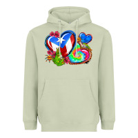 Matcha western leopard puerto rico   hearts Heavyweight Hoodie - AdoDesignShop