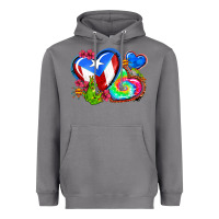 Storm western leopard puerto rico   hearts Heavyweight Hoodie - AdoDesignShop